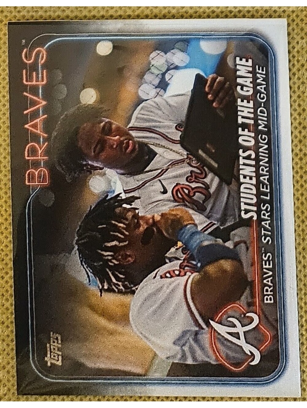 Students of the Game [All-Star Game] #70 - 2024 Topps - Acuna & Albies Braves